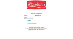 Desktop Screenshot of mail.dinshaws.co.in